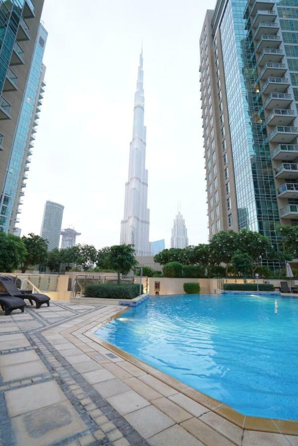 Elite Royal Apartment - Full Burj Khalifa & Fountain View - 2 Bedrooms And 1 Open Bedroom Without Partition Дубай Экстерьер фото